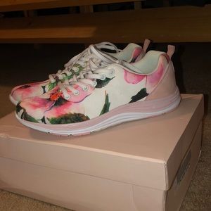 Floral sneakers